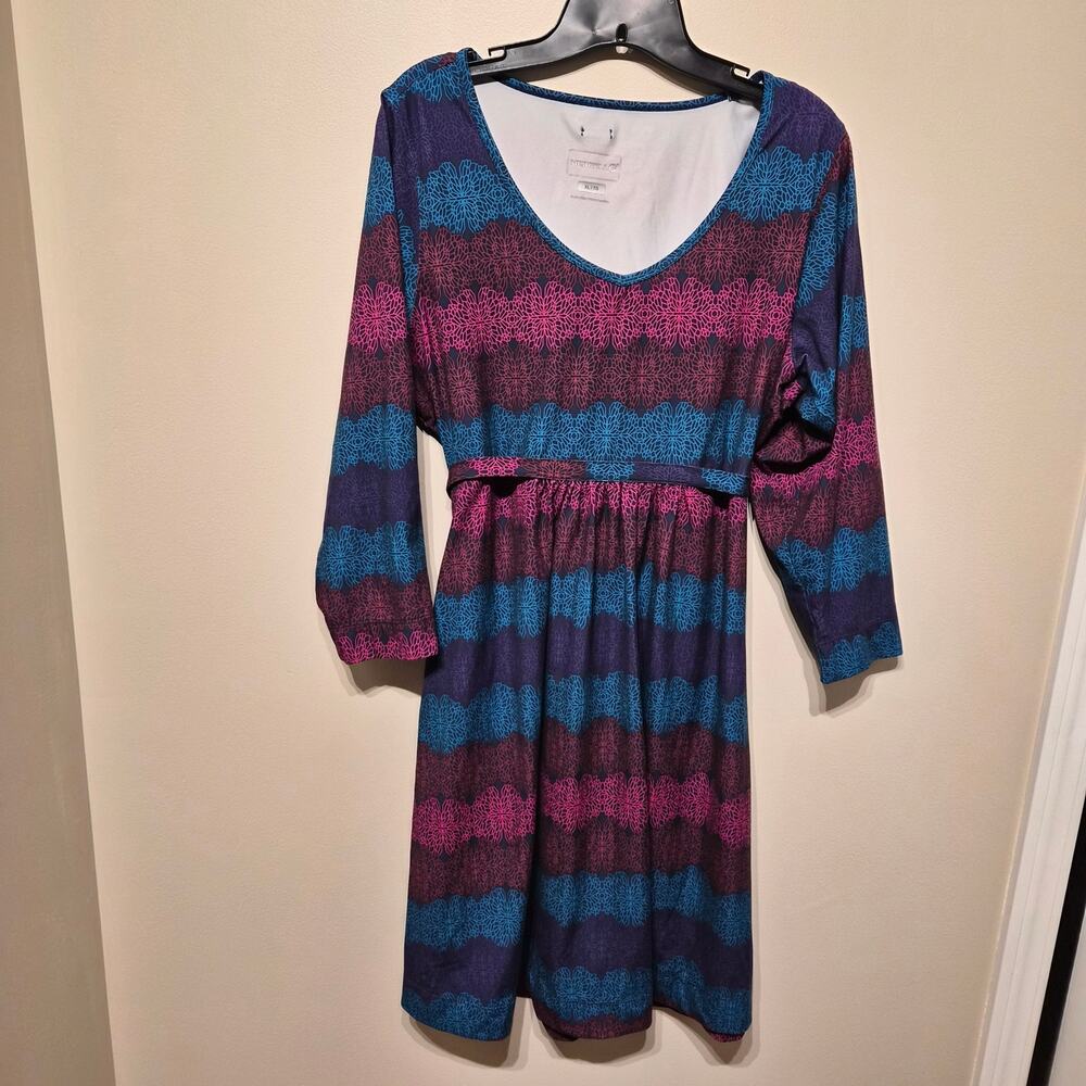 Merrell XL Lorimer Outdoor Athletic Dress Rhubarb Pink and Blue Prism
